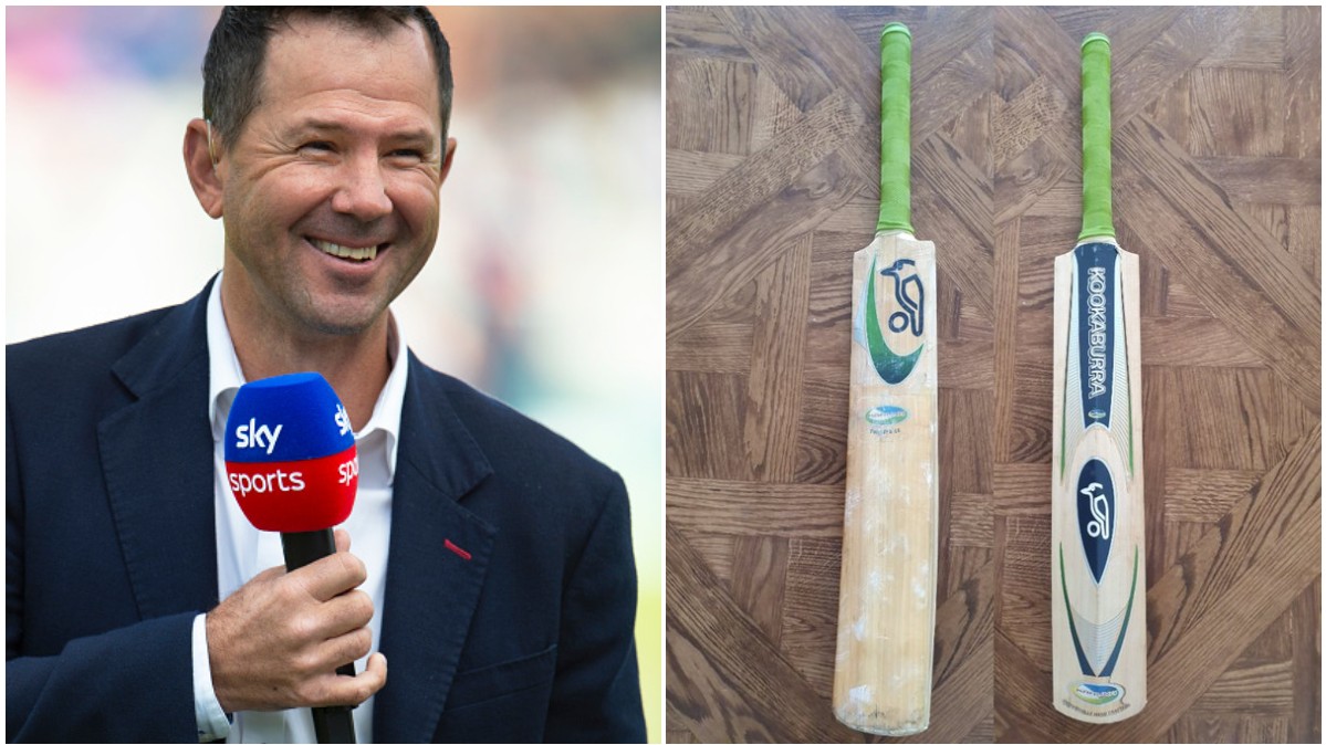 Ricky Ponting posts 2003 WC bat photos; Twitterati asks 'where's the spring?'