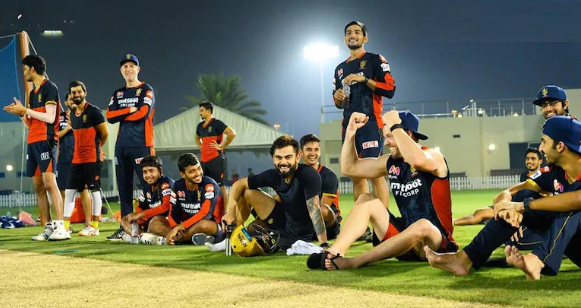 RCB is currently training in Dubai | Twitter