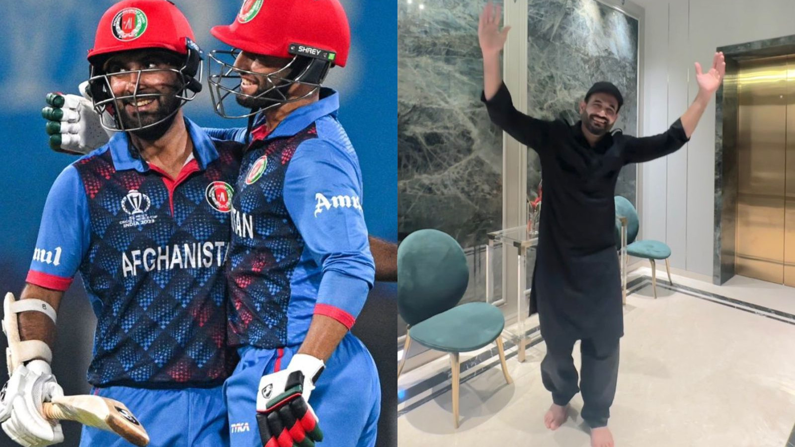CWC 2023: WATCH - Irfan Pathan performs dance after Afghanistan's win over Netherlands; Cricket fraternity reacts