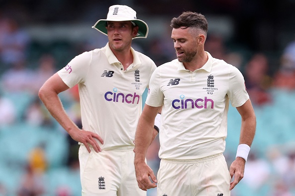 James Anderson and Stuart Broad | Getty