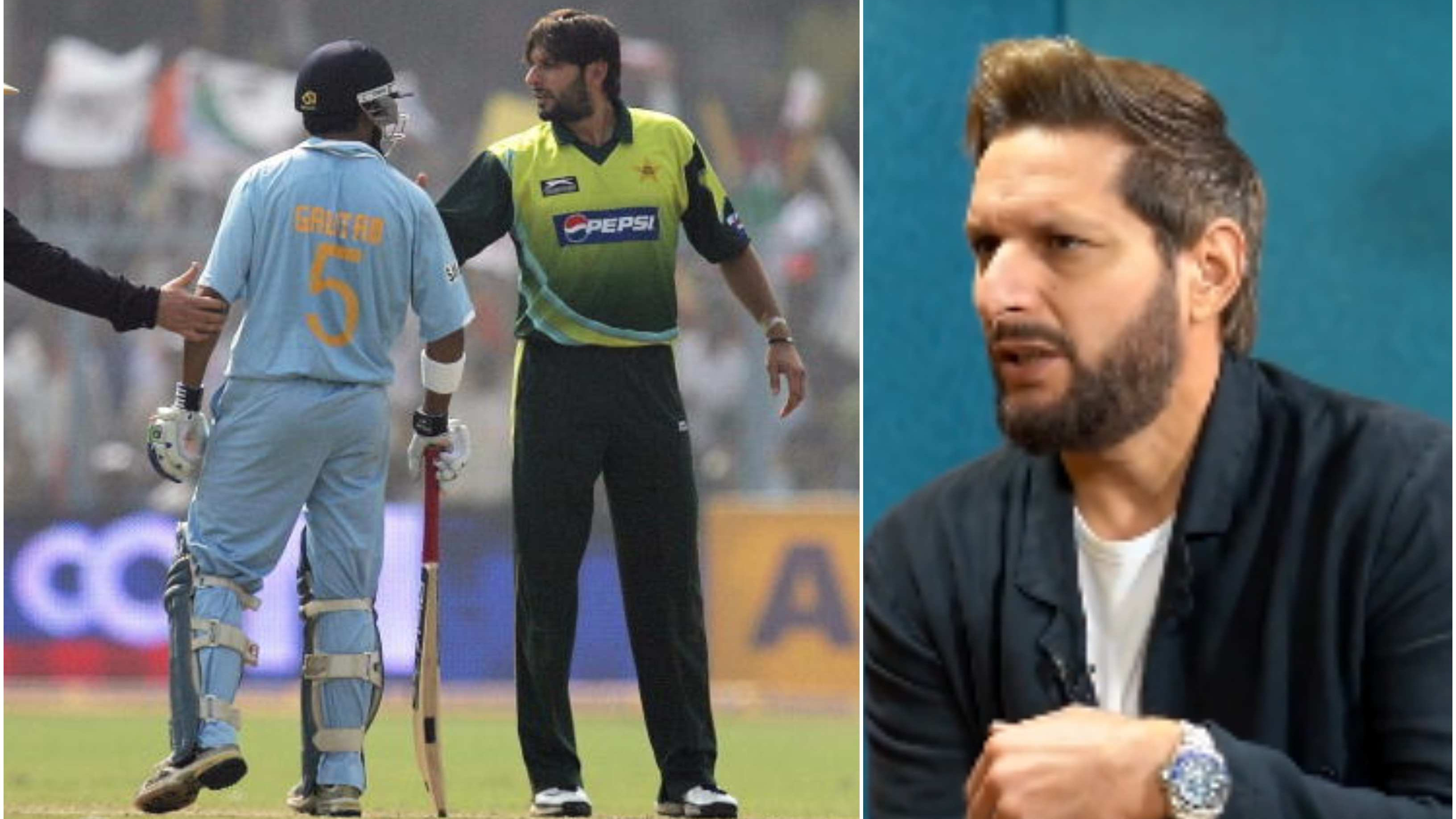 WATCH: “Not just me, happened with other players as well,” Shahid Afridi on his feud with Gautam Gambhir