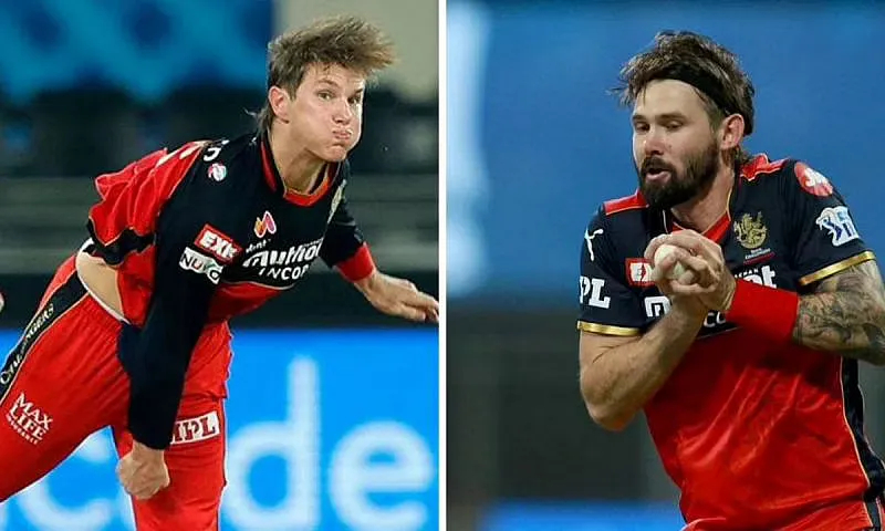 Kane Richardson and Adam Zampa | IPL Twitter