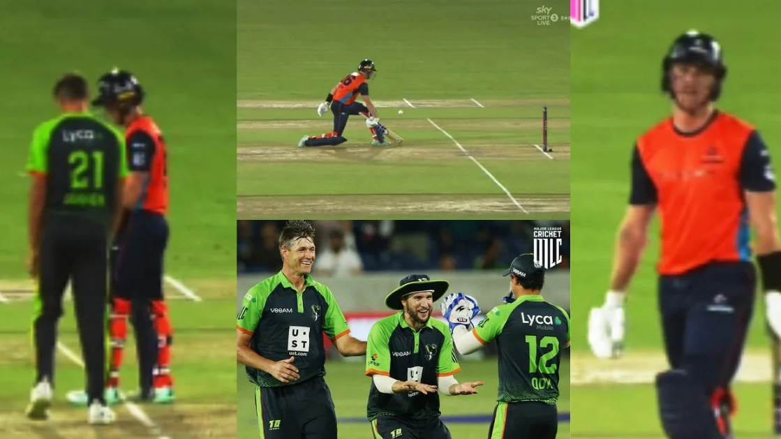 WATCH- Finn Allen’s brain-fade moment in MLC 2023, jogs for a run and gets dismissed run out