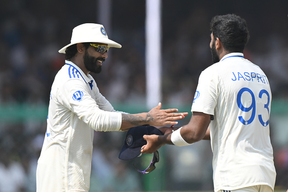 Bumrah is no.1 ranked Test bowler and Jadeja is no.1 ranked Test all-rounder | Getty