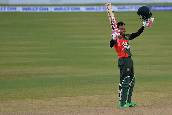 Mushfiqur Rahim celebrates his 8th ODI ton | Getty Images
