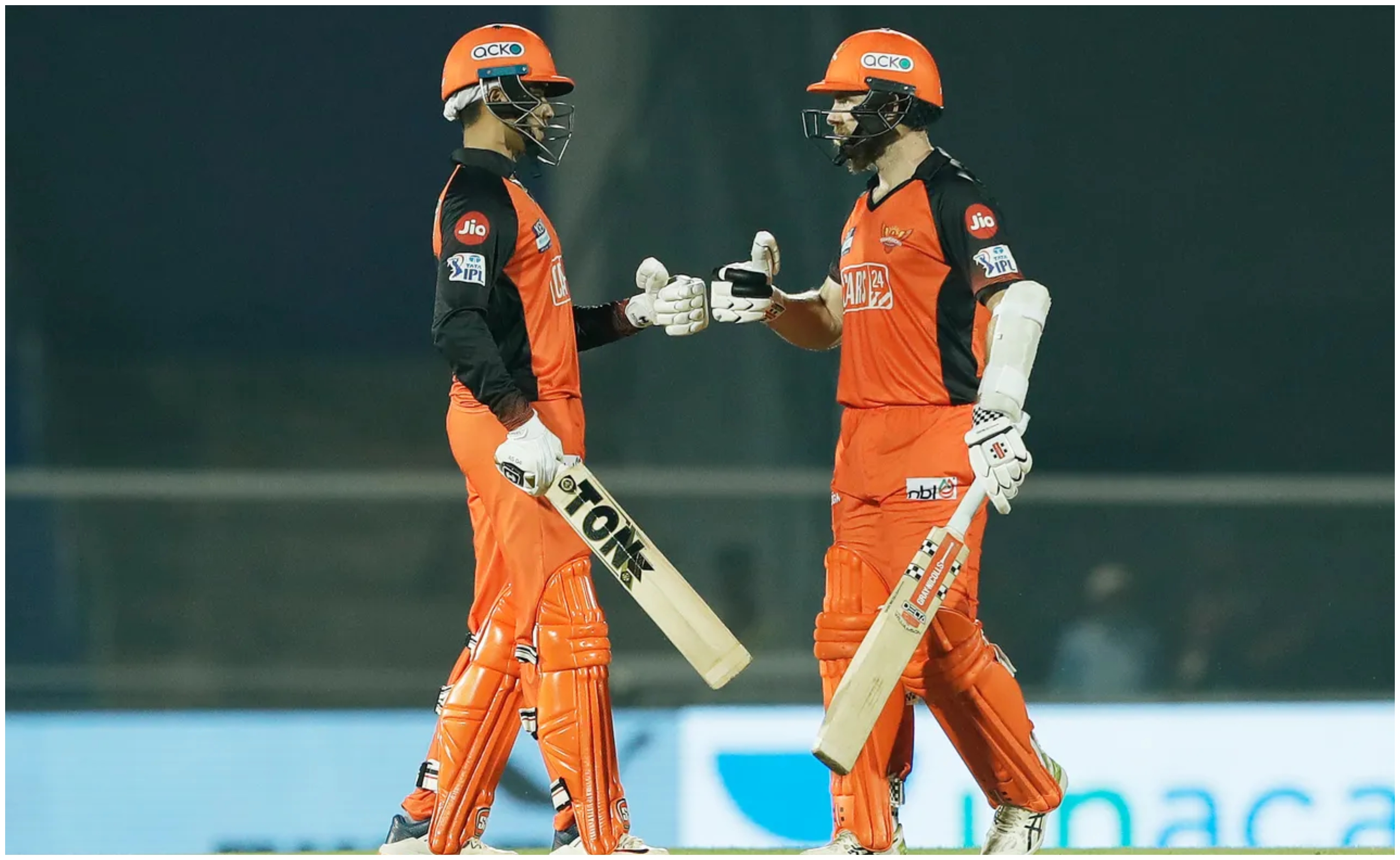 Abhishek Sharma and Kane Williamson | BCCI/IPL