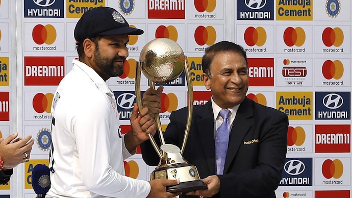 Rohit Sharma and Sunil Gavaskar | BCCI