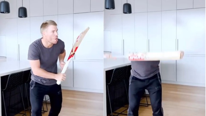 WATCH: David Warner mixes cricket with magic and disappears in the latest video 