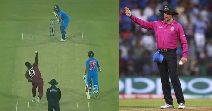 ICC trialed the TV umpires calling front foot no balls during IND-WI ODI series in 2019 