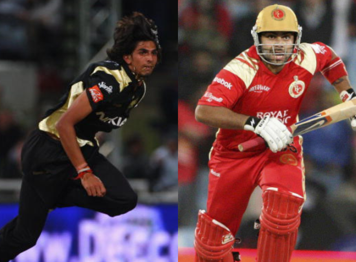 Kohli for RCB and Ishant for KKR clashed in the very first IPL match in 2008 | Getty