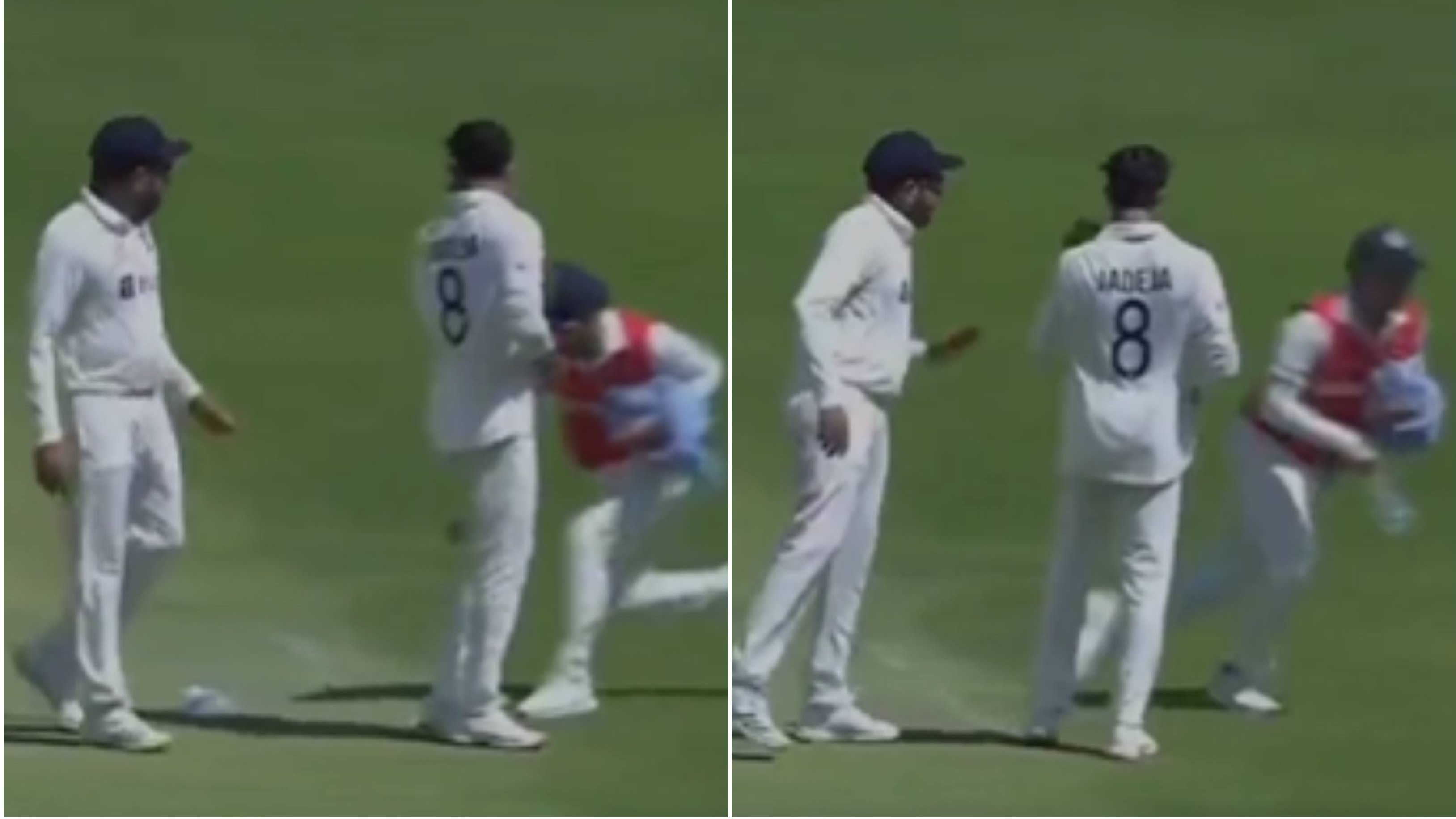 IND v AUS 2023: WATCH – Ishan Kishan drops water bottle on the pitch; Rohit Sharma jokingly threatens to hit him