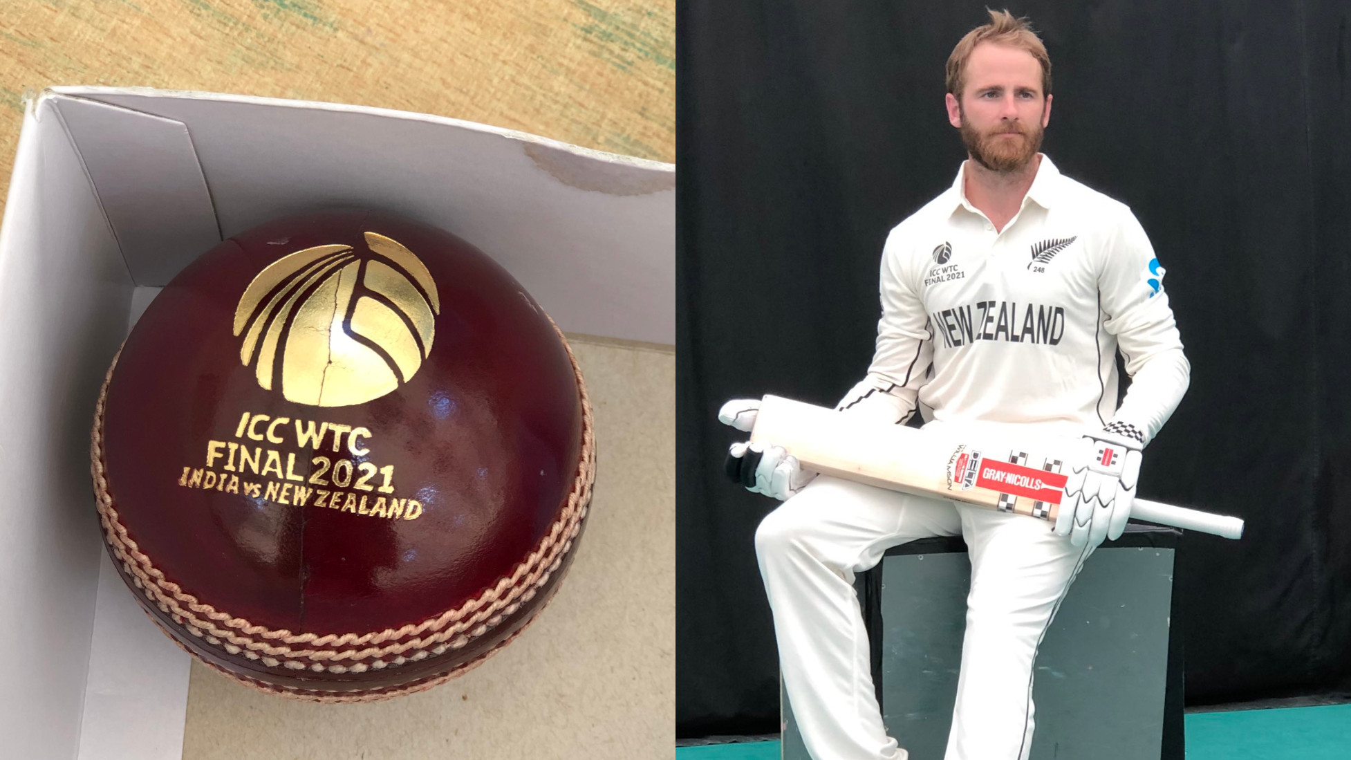 New Zealand reveal the special ball and jerseys for the WTC 2021 Final