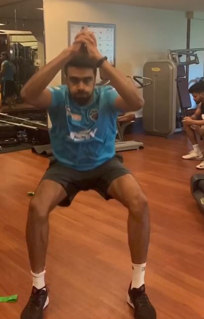 R Ashwin had dislocated his left shoulder in match against KXIP | Instagram