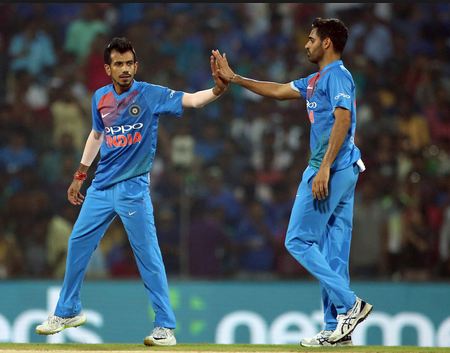 Chahal and Bhuvneshwar might provide the experience needed in bowling department | AP