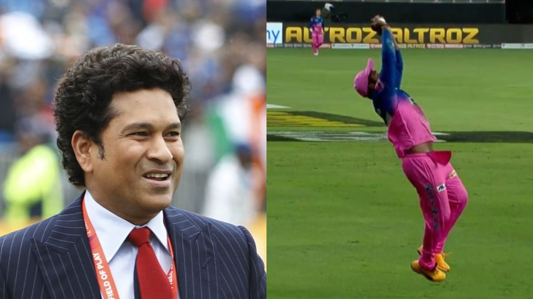 IPL 2020: WATCH- Sachin Tendulkar lauds Sanju Samson’s gravity defying blinder of a catch