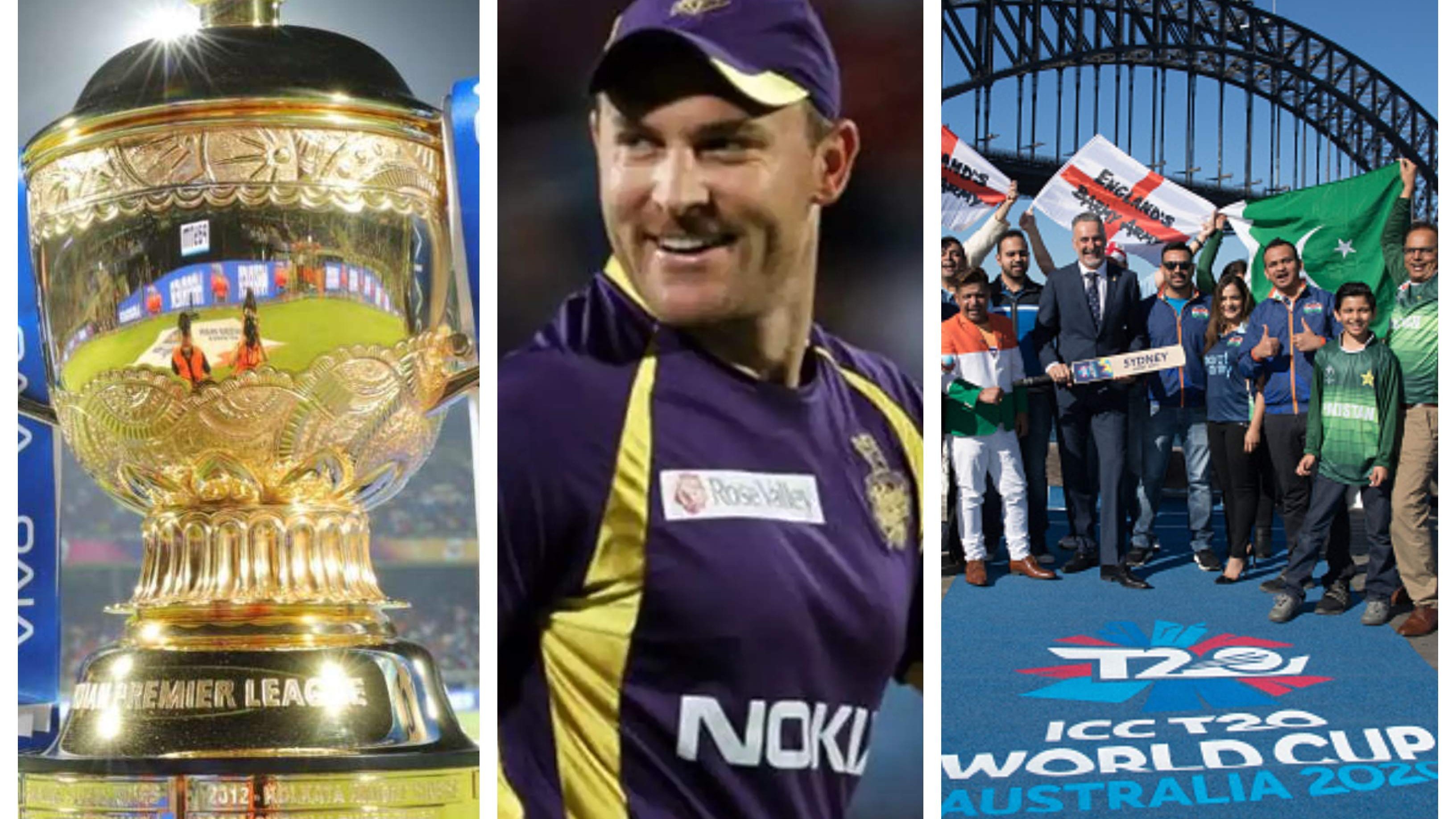 Brendon McCullum expects T20 World Cup to be pushed to 2021 with IPL taking its slot