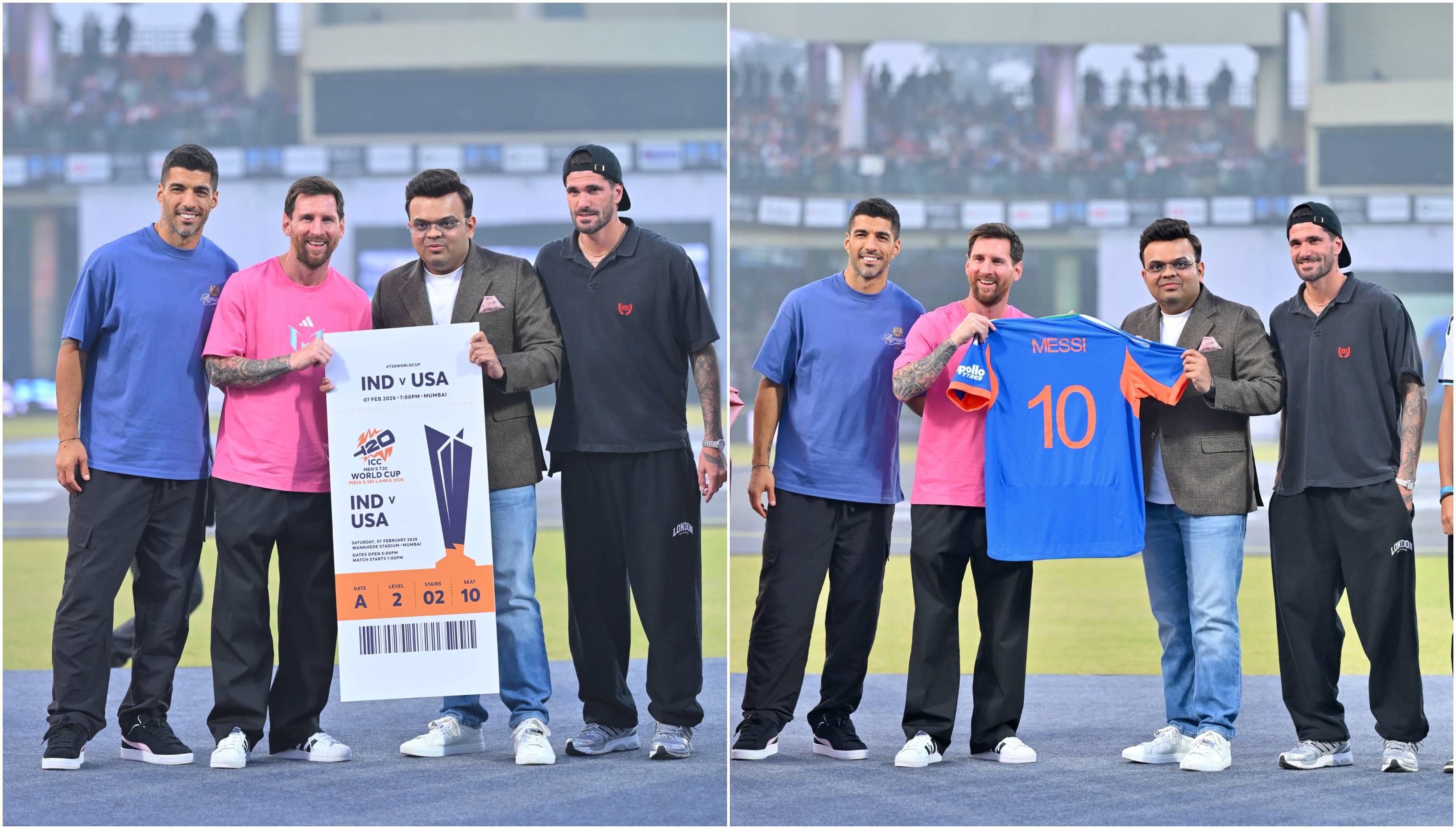 ICC Chairman Jay Shah had special gifts for Lionel Messi | BCCI