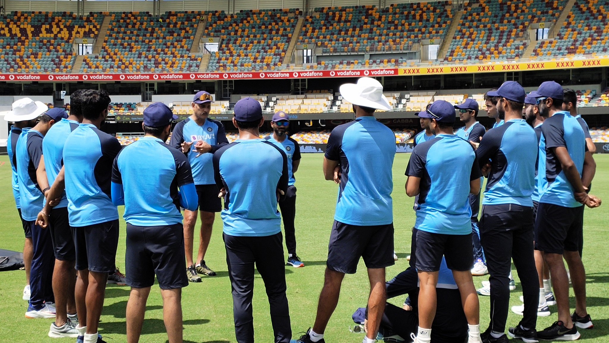 Indian team started preparations for final Test in Brisbane | BCCI Twitter