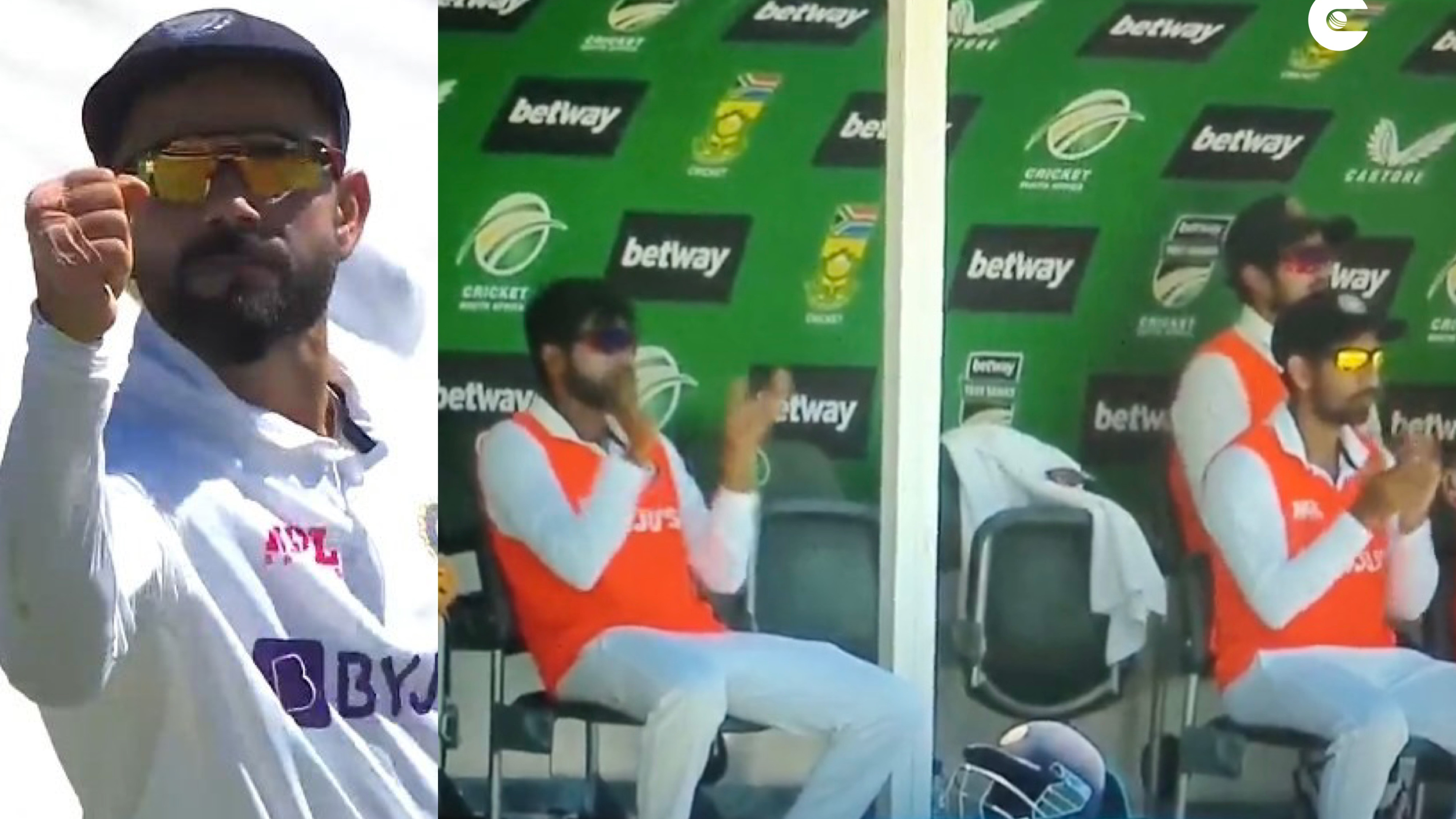 SA v IND 2021-22: WATCH - 'Keep clapping boys' Virat Kohli asks dugout to clap loudly to support the team