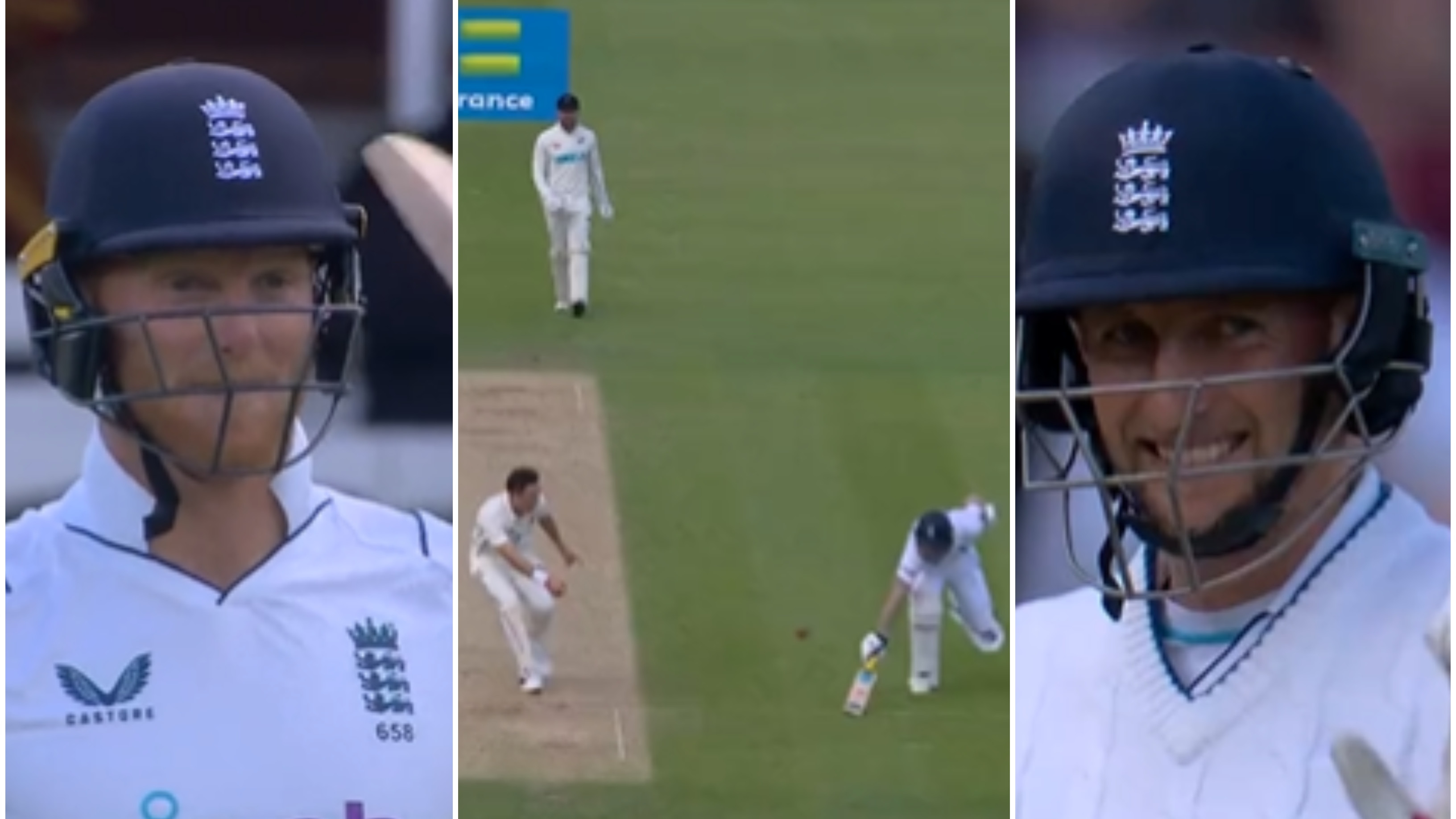ENG v NZ 2022: WATCH – Kiwi fielder’s throw once again deflects off Stokes’ bat at Lord's; England skipper, Root react