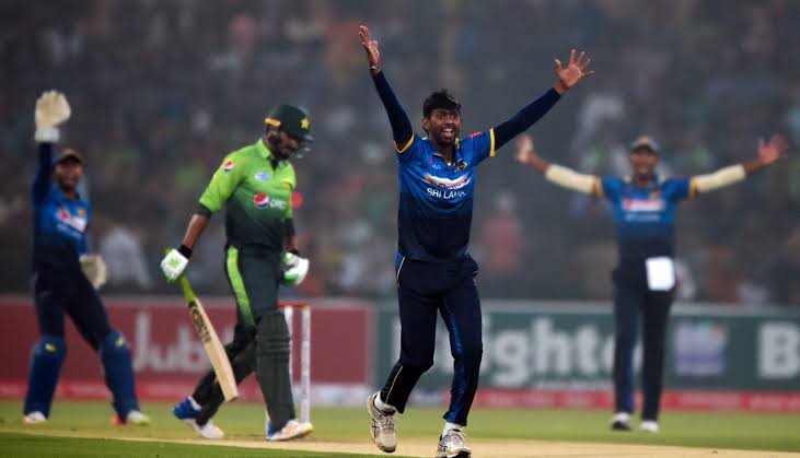 SL and PAK played 3 ODIs and 3 T20Is in Lahore and Karachi last month | AFP