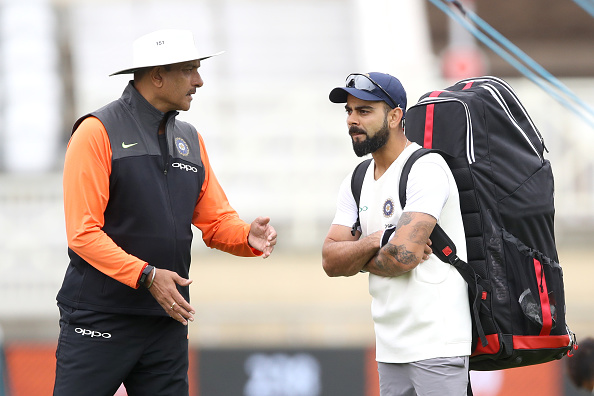 Ravi Shastri with India skipper Virat Kohli | Getty