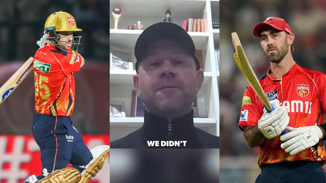 IPL 2026: WATCH- PBKS coach Ricky Ponting explains why Josh Inglis and Glenn Maxwell were not retained