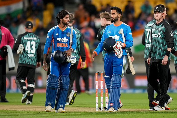 India defeated West Indies by 6 wickets and pocketed the series 3-0 with 2 games to go | Getty