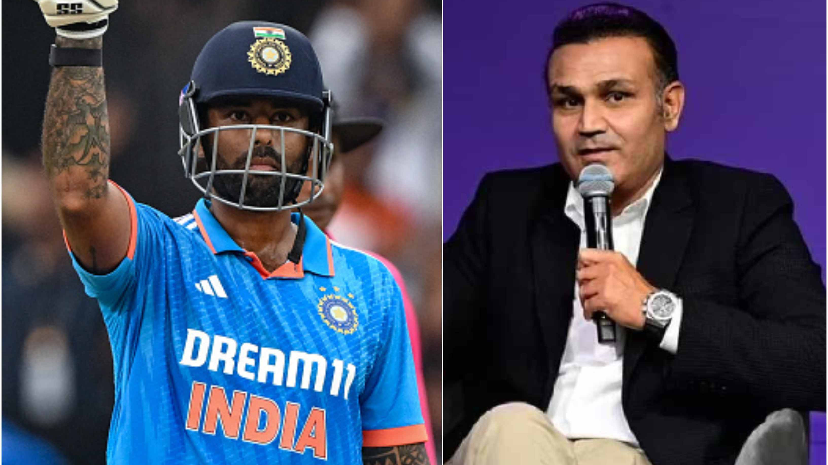 CWC 2023: “Suryakumar cannot fit in there,” Sehwag explains why dashing right-hander won’t find a place in India’s World Cup XI