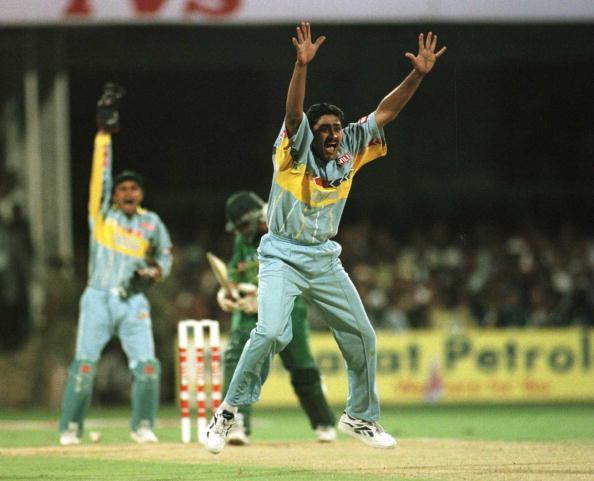 Anil Kumble was the highest wicket-taker in 1996 World Cup | Getty