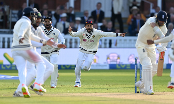 Virat Kohli after winning the Lord's Test match by 151 runs | Getty