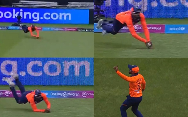 Ravindra Jadeja's terrific catch in the 2019 World Cup match against England