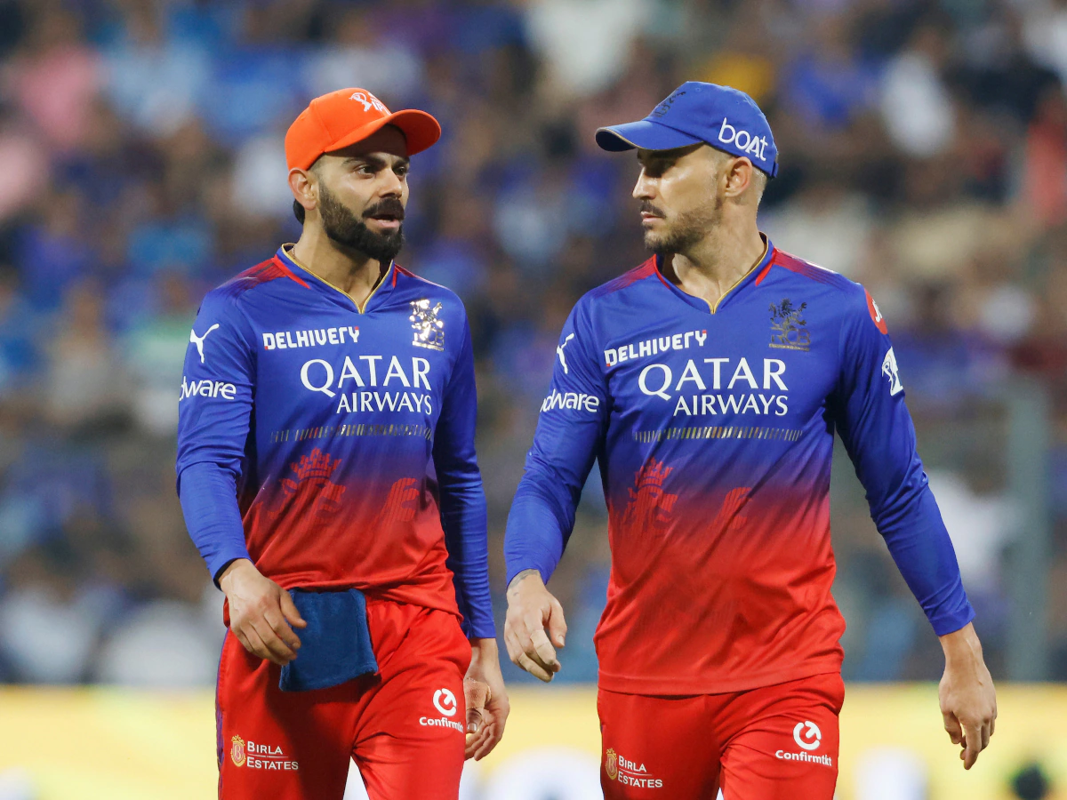 Faf du Plessis and Virat Kohli for RCB | BCCI-IPL