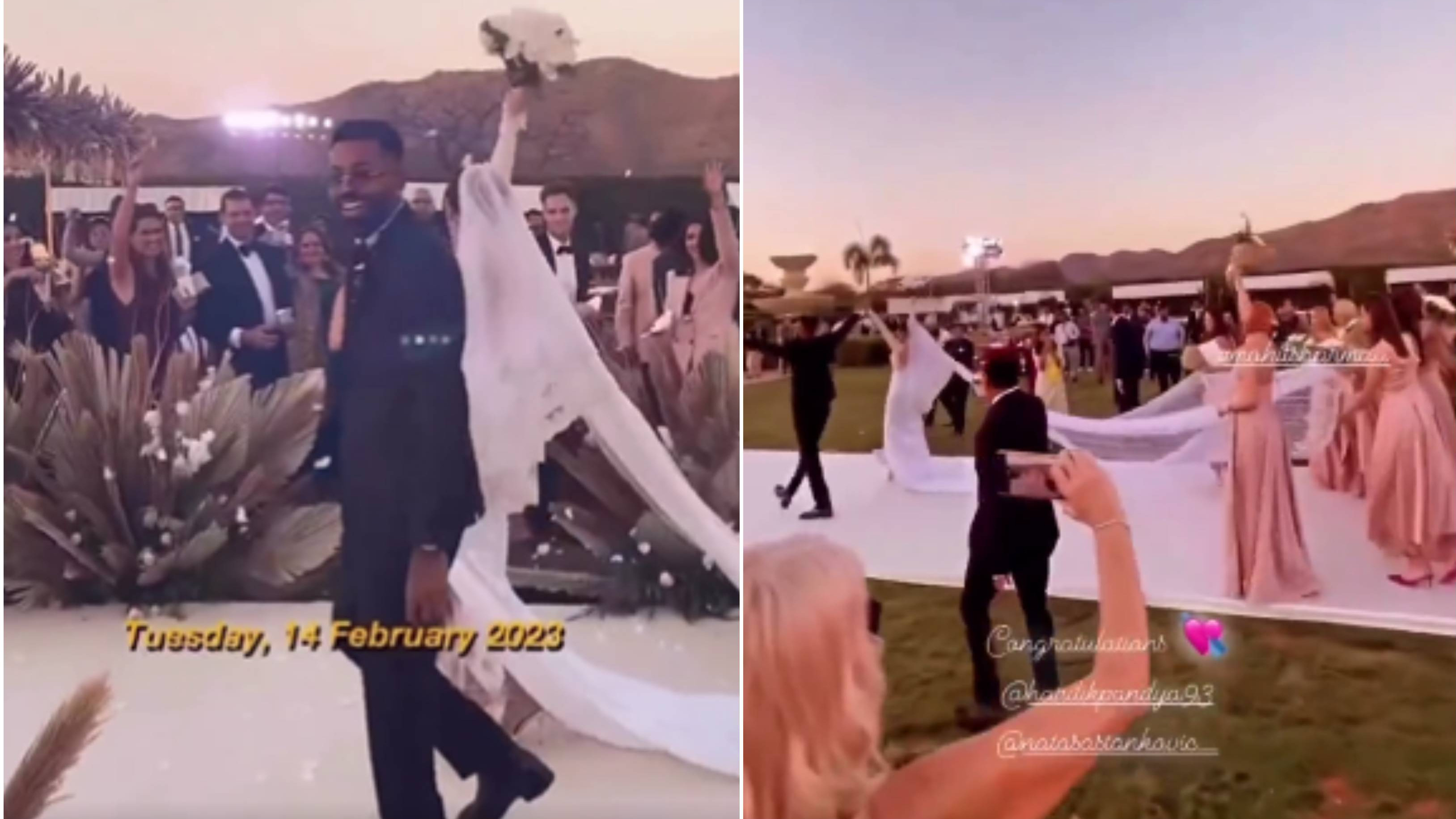WATCH: Hardik Pandya, Natasa Stankovic lights up stage with stunning dance moves as they get married again