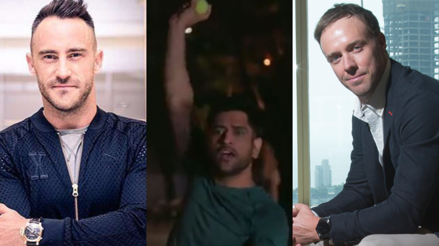 IPL 2021: WATCH- MS Dhoni’s street cricket video leads to Du Plessis and De Villiers wondering about his new role