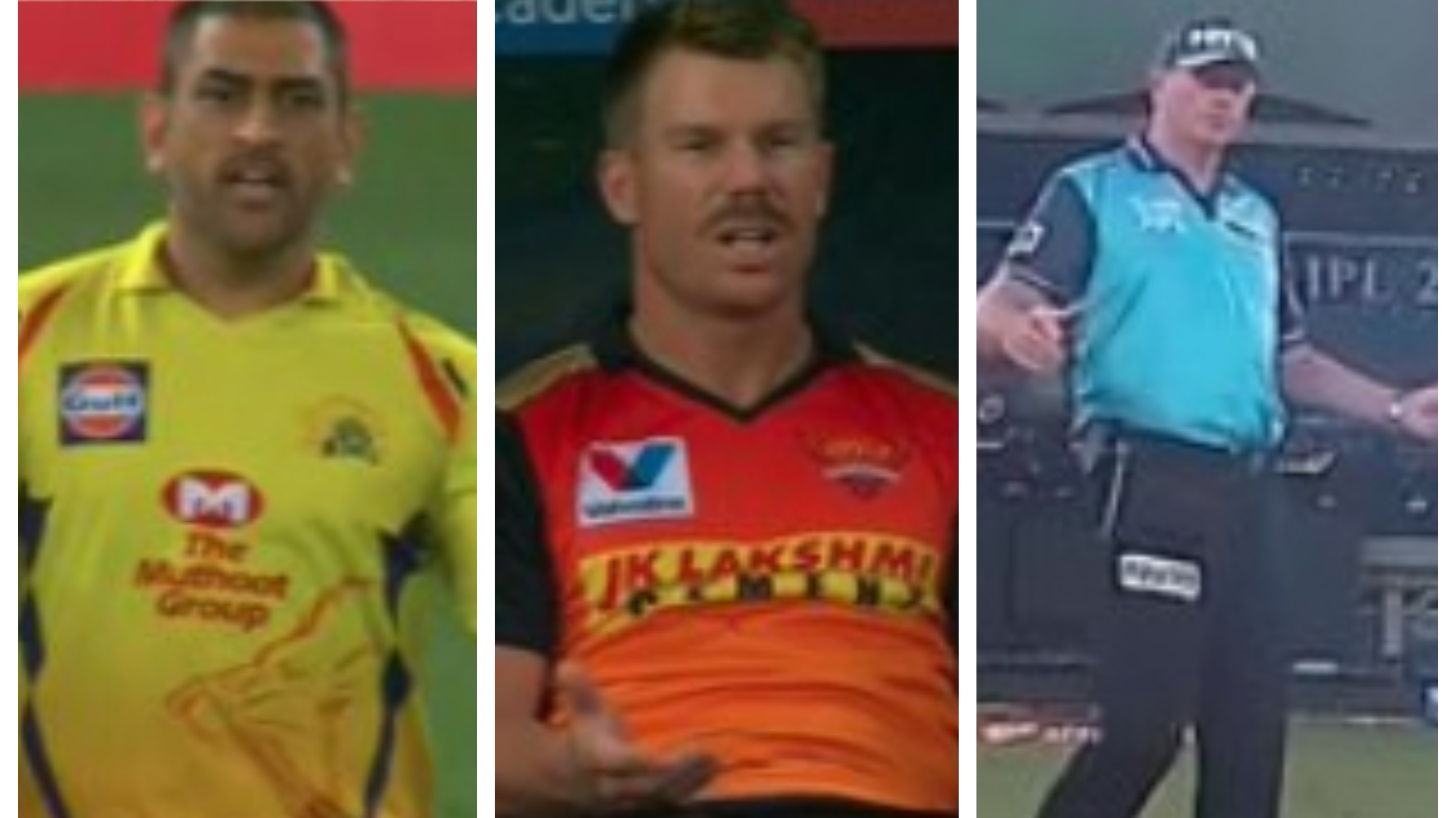 IPL 2020: ‘Umpire changed his mind by looking at Dhoni’s body language’, Warner on wide call controversy