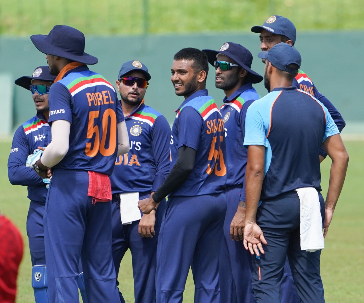 Indian cricket team on the tour of Sri Lanka | BCCI/Twitter