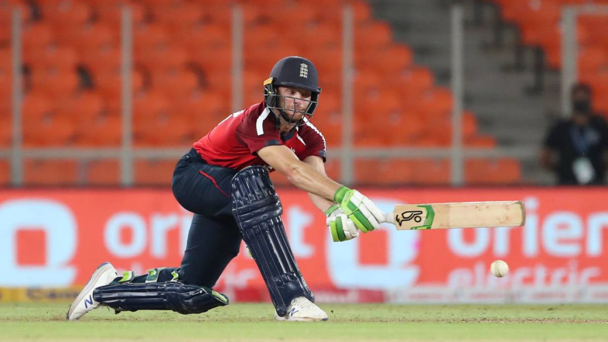 Jos Buttler scored his highest T20I score of 83* | Getty