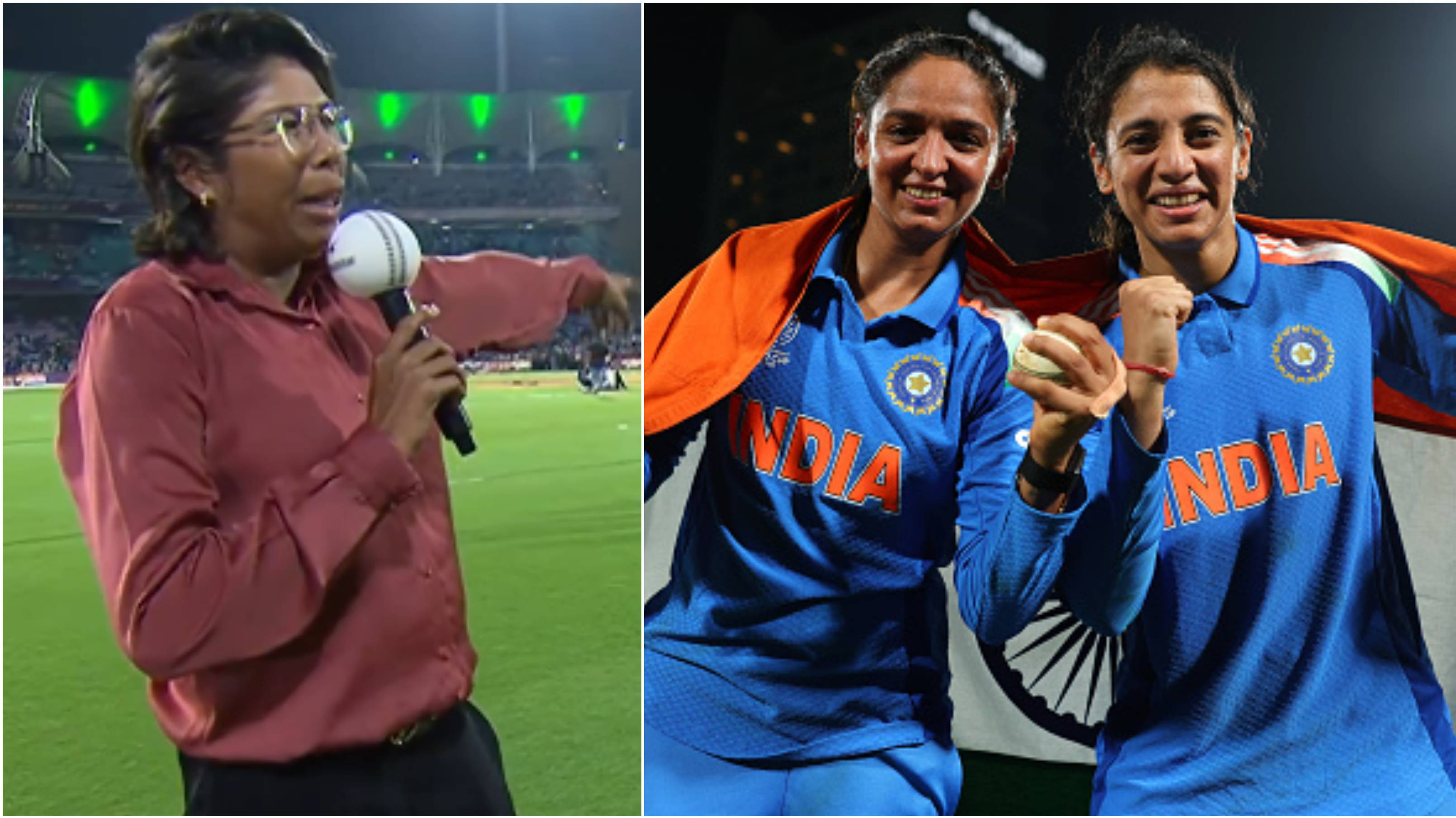 WATCH: “We will win that trophy for you,” Jhulan Goswami recalls Harmanpreet, Smriti’s promise after World Cup glory