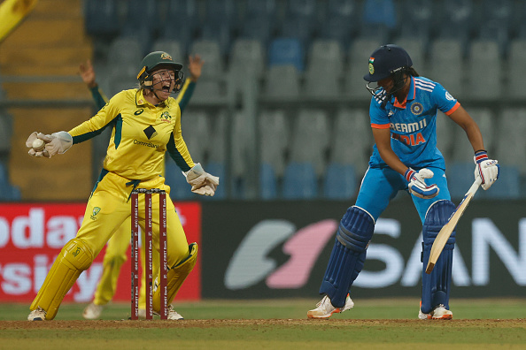 Harmanpreet Kaur managed to score only 5 runs in the second ODI | Getty