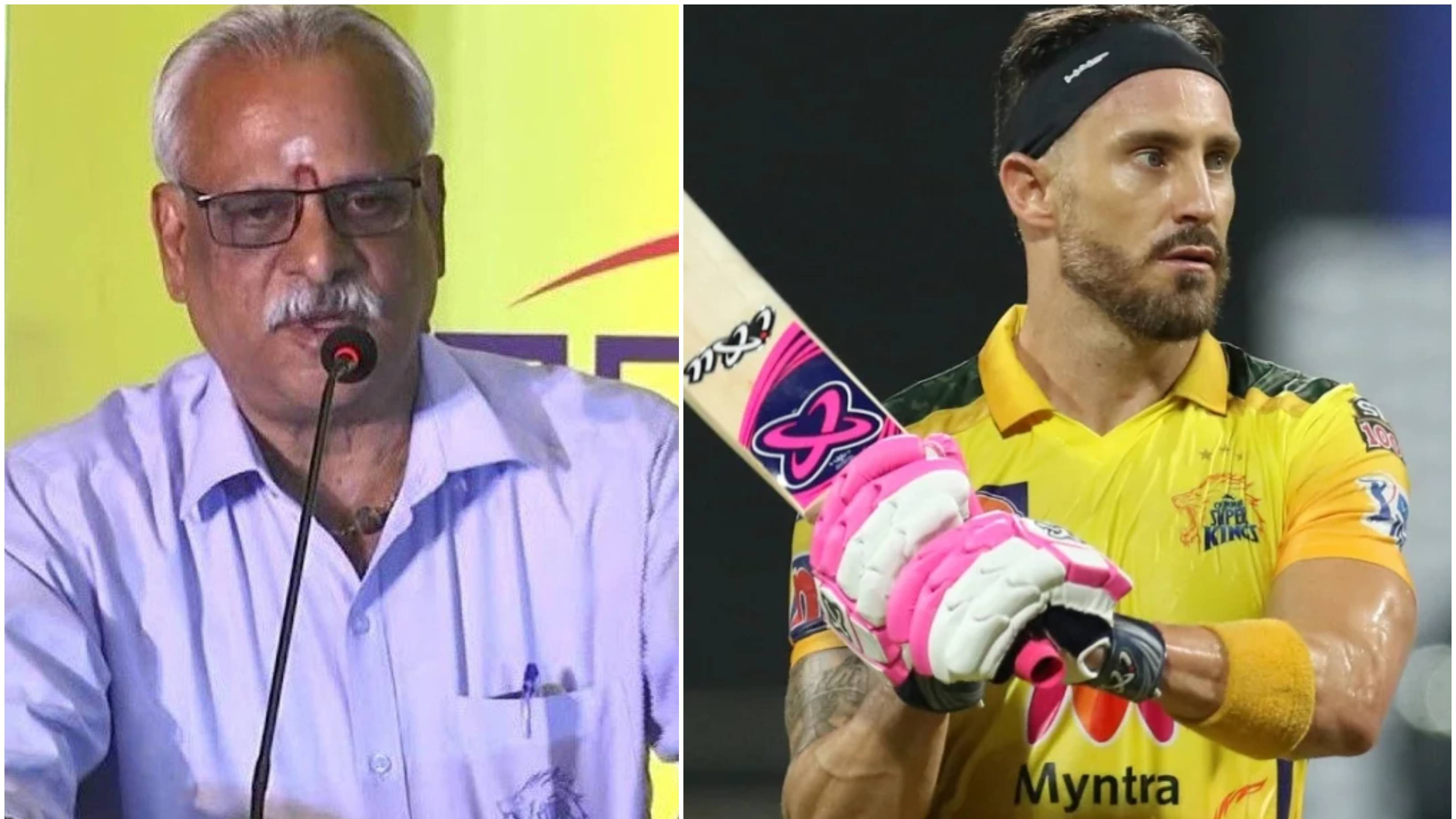 ‘Happy that we got Faf back with Super Kings family’: CSK CEO after signing Du Plessis for CSA T20 league