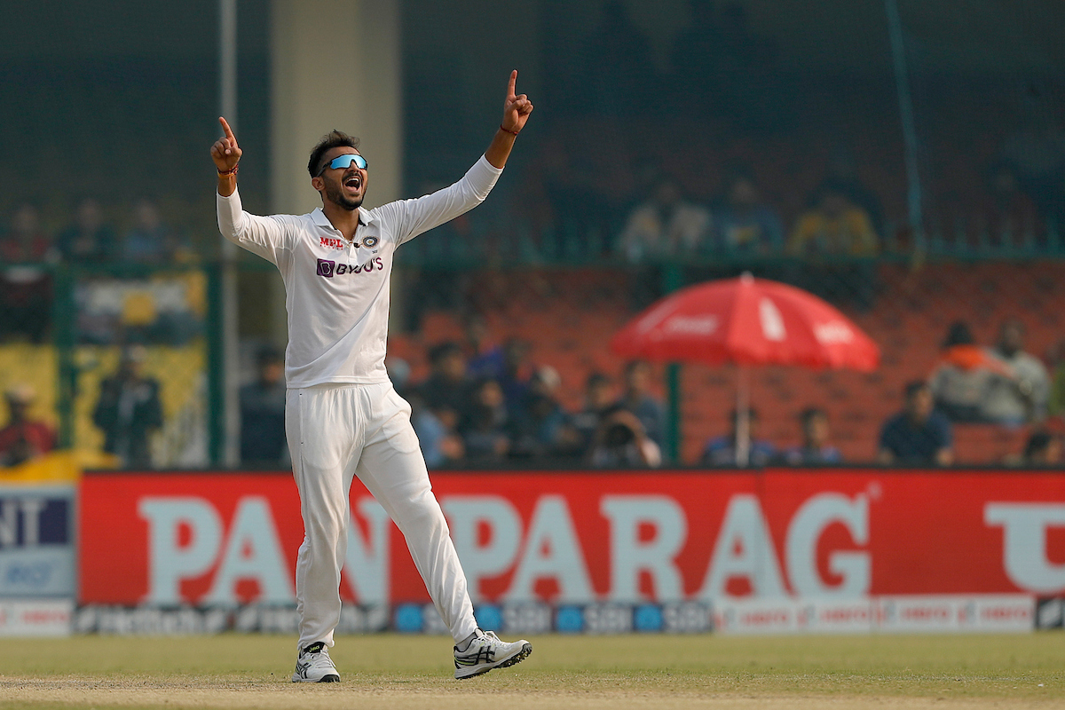 Akshar Patel bagged a five-wicket haul in New Zealand's first innings | BCCI