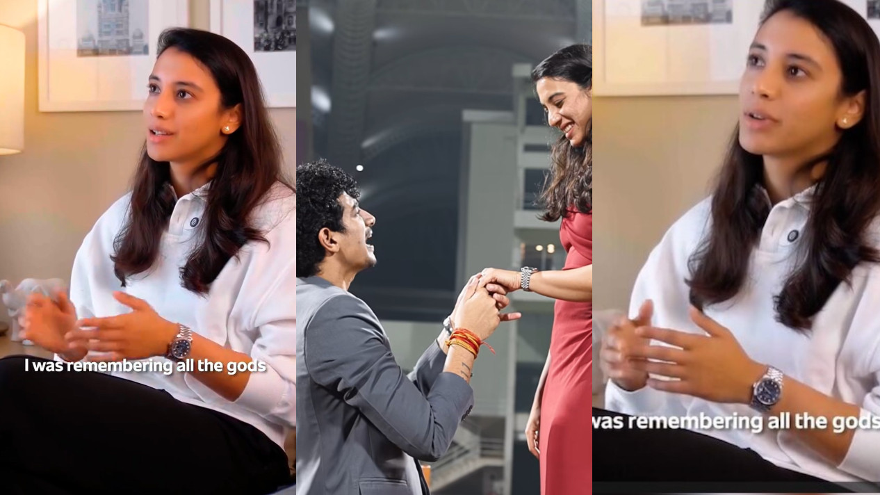 WATCH- Smriti Mandhana’s first video since wedding postponement; Fans debate after noticing missing engagement ring