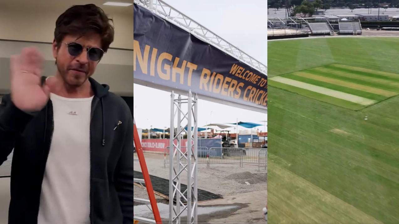 WATCH- Shah Rukh Khan unveils LA Knight Riders Stadium in California; venue to host 2028 LA Olympics cricket games