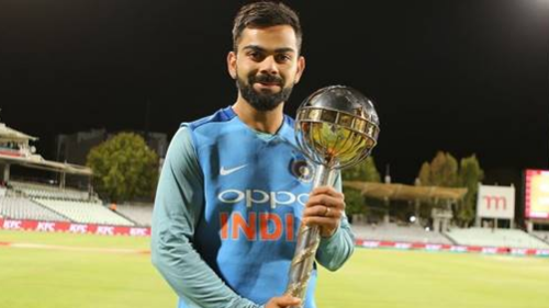 Watch – Virat Kohli Presented With The ICC Test Championship Mace By ...