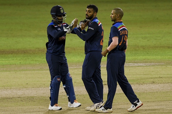 Varun Chakaravarthy made his India debut against Sri Lanka earlier this year | Getty