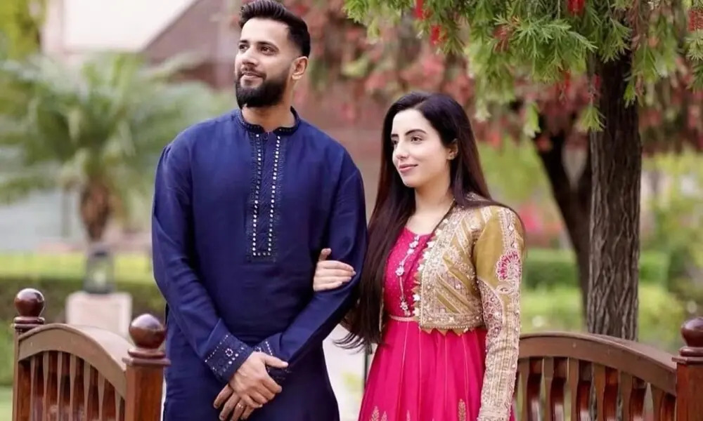 Imad Wasim and Sannia Ashfaq were married in 2019 and have three children together | X
