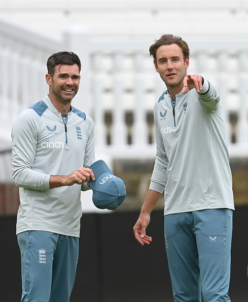 James Anderson and Stuart Broad I BGetty
