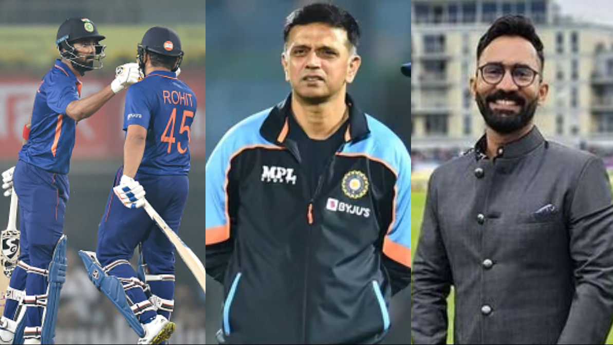 IND v NZ 2021: Dinesh Karthik asks Rahul Dravid to find Rohit Sharma, KL Rahul's backup ahead of next T20 WC