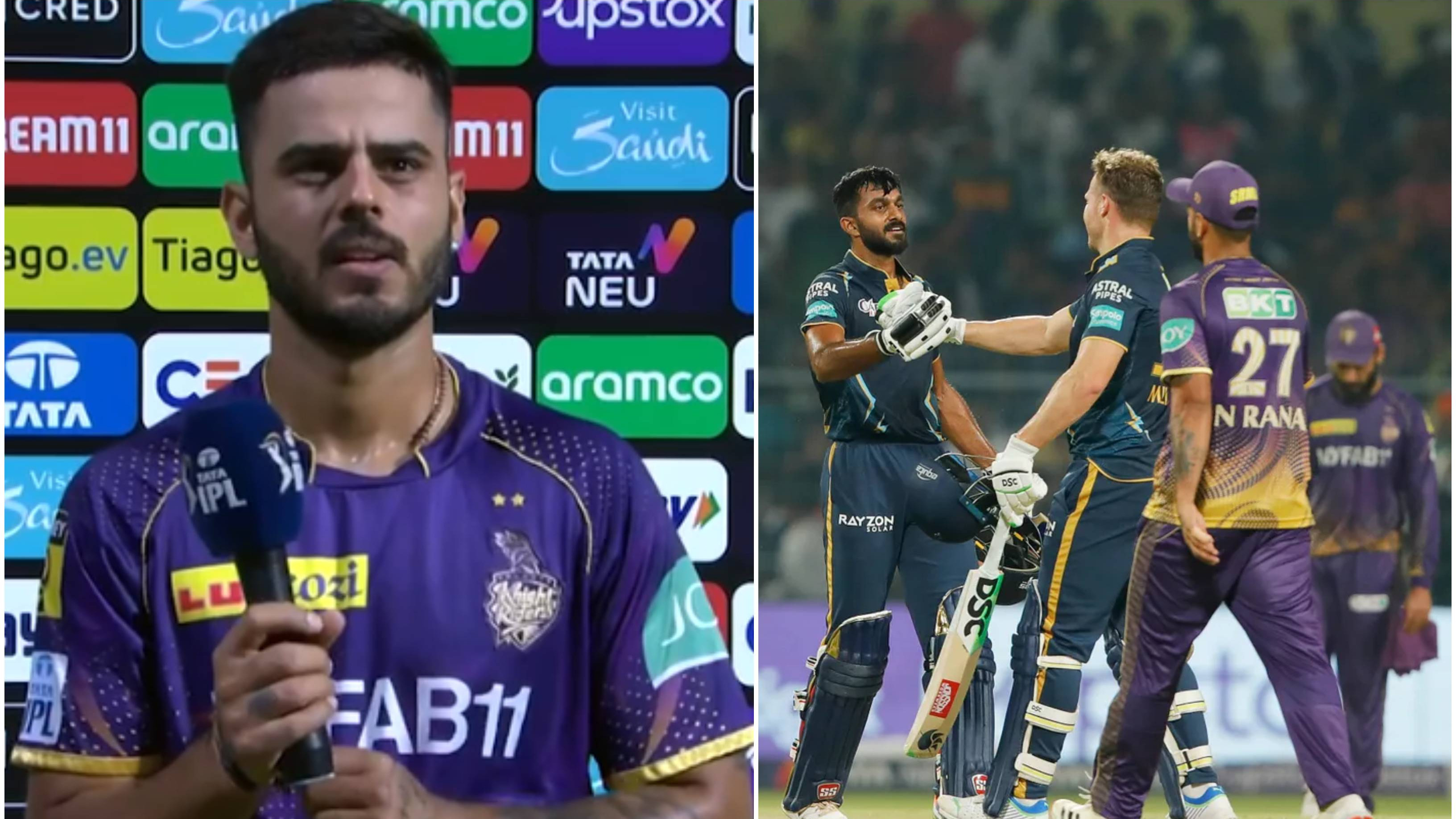 IPL 2023: Nitish Rana rues dropped catches and lack of partnerships after KKR’s 7-wicket loss to GT